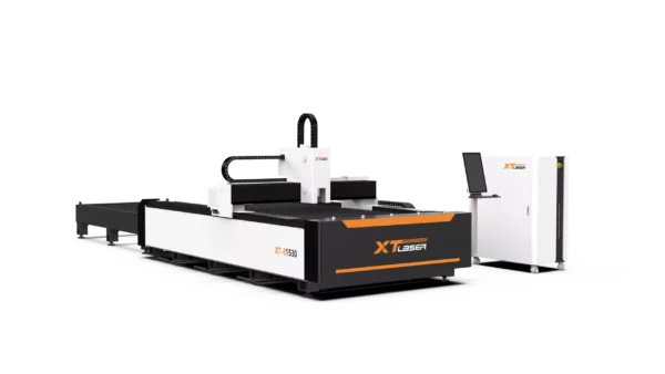 XTlaser-E1530 open type exchange table fiber laser cutting machine-1