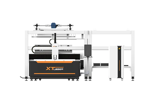 sheet metal laser cutting machine with automated system