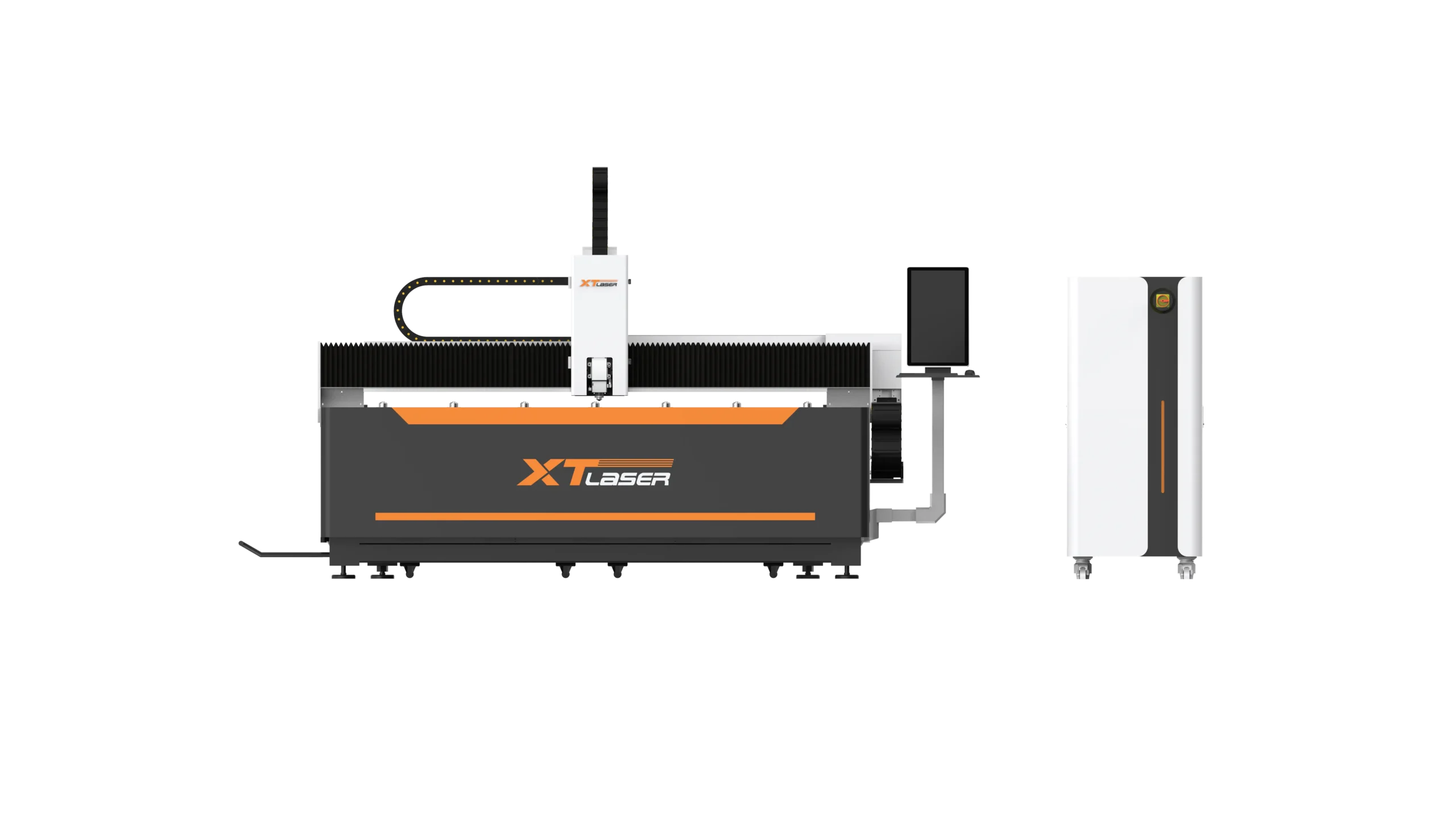 XTlaser E2040 open type exchange table laser cutter