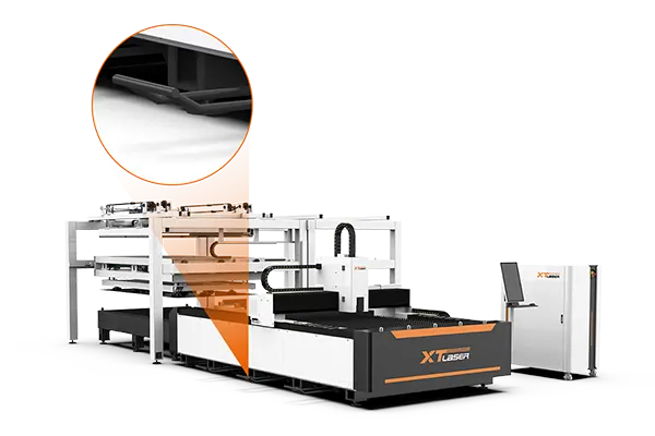 Finished Material Sliding Table for automatic loading and unloading laser cutting machine