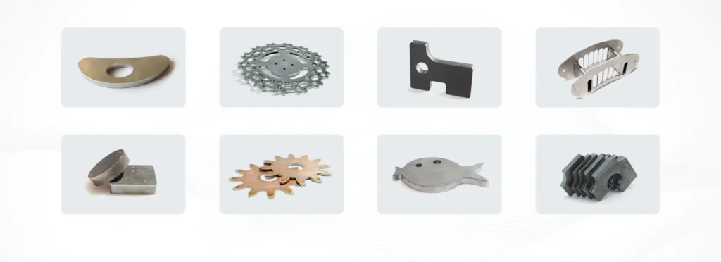 sheet metal laser cutting samples