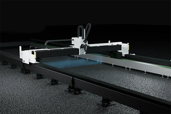 fiber laser sheet cutting machine-Flexible Transmission + Follow-up Extraction