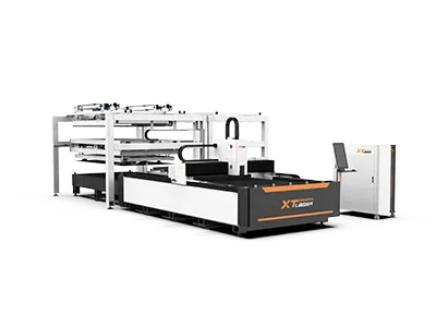 auto loading and unloading laser cutting machine