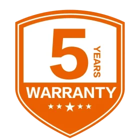 5-year warranty icon